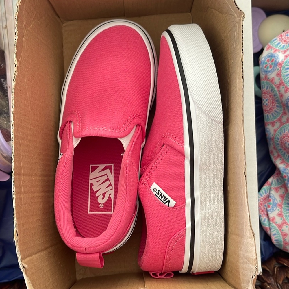 Girls van shoes